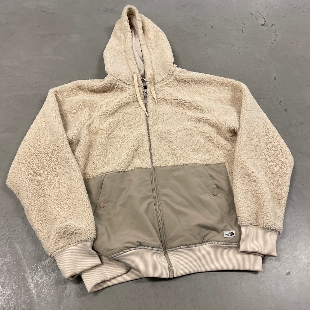 vintage y2k the north face deep pile jacket